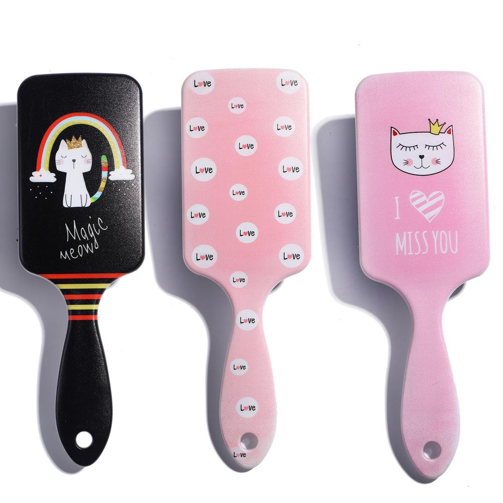 Cartoon My Little Pony Detangling Hairbrush with Air Cushion Massage
