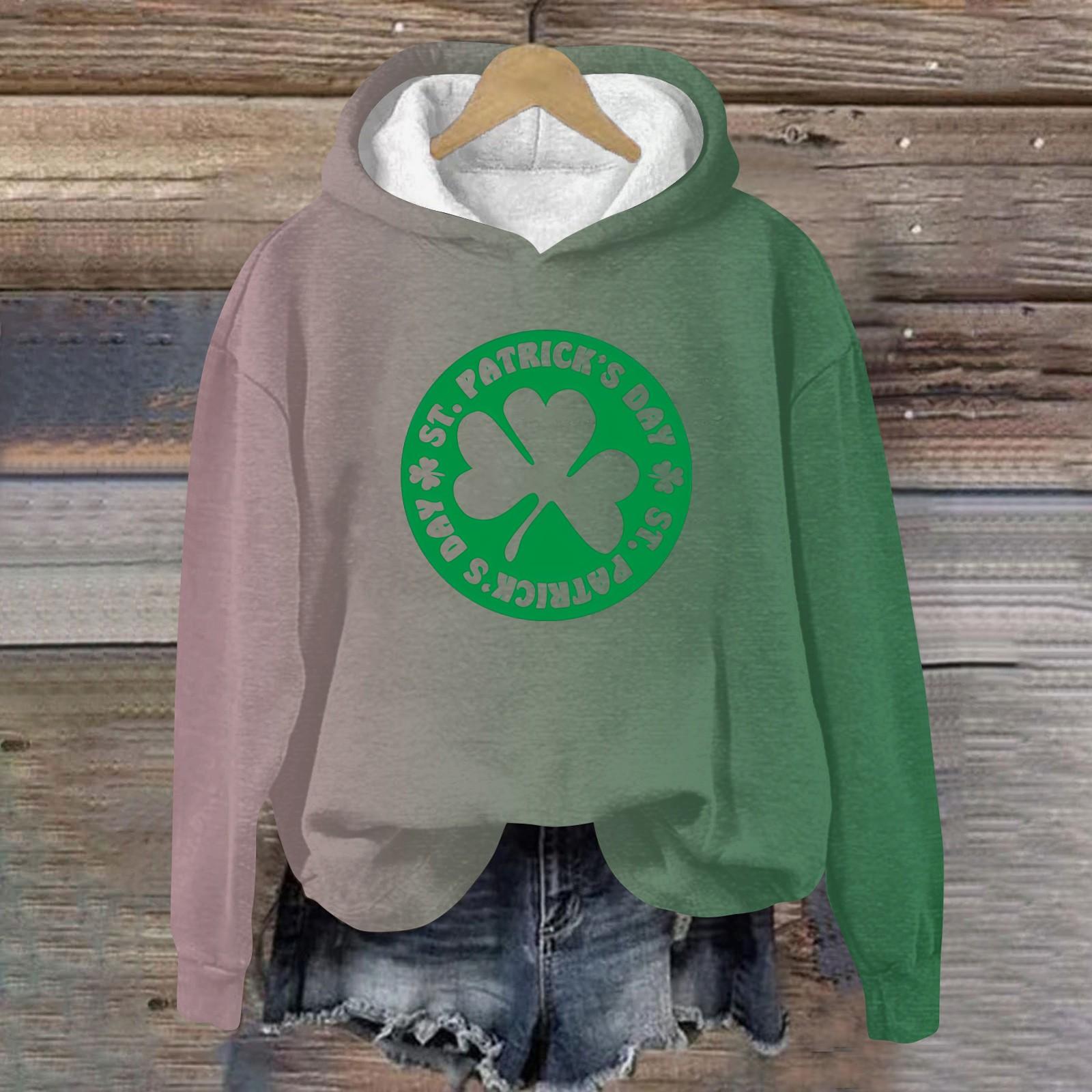 

Women s Fashion Daily Versatile Casual Sweatshirt Pattern Daily Long Sleeve Printed Top Sweatshirt S рожевий