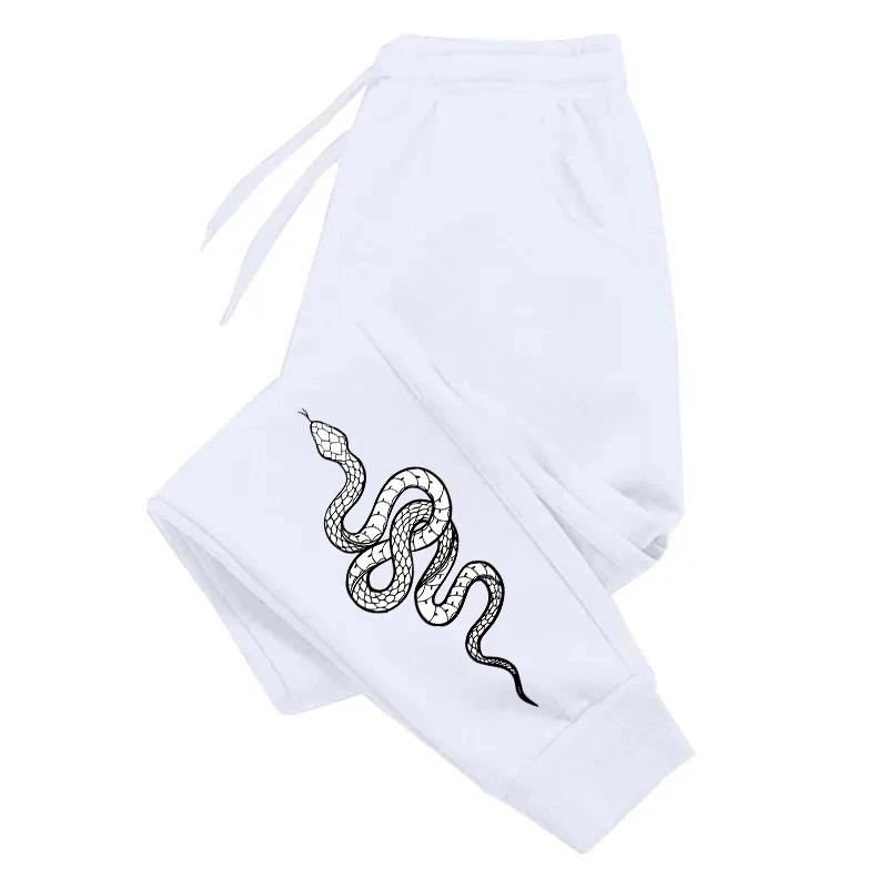 Arrival Women's Snake Printed Sweatpants High Quality Ladies Daily Casual Sports Jogger Pants Home Outdoor Comfort Trousers