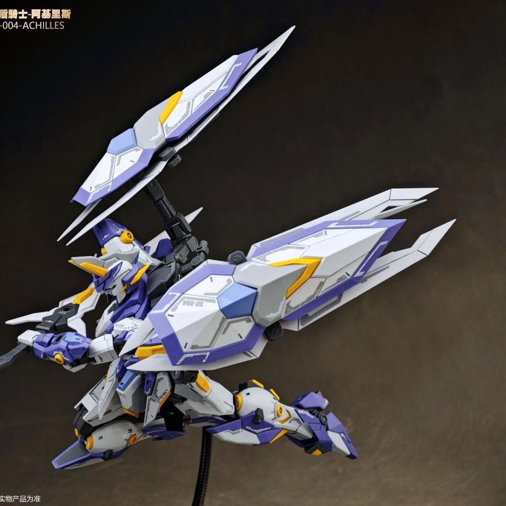 In Stock 1/144 Snaa Sc-004 Aegis Knight Achilles Action Figurine Pvc Movable Standing Model Kit Room Collection Statue Birthday