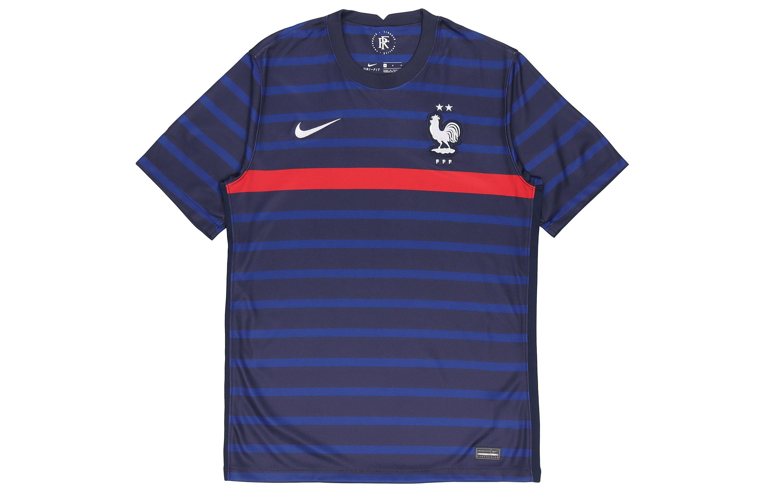 

Nike T Shirts Men s Blue Crew Neck Moderate Straight Fit CD0700-498 XS