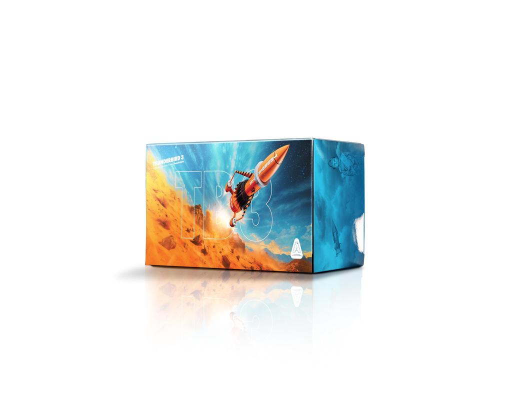 BellFine Thunderbird 3 Commemorative 146mm 53mm 48mm ABS BF395 Model, Approx. (Length) / (Width) / (Height), Non-scale, plastic, Painted, Assembled,