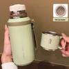 High-Value 316 Stainless Steel Insulated Water Cup with Lid - Large Capacity, Portable, Food-Grade, Ideal for Tea