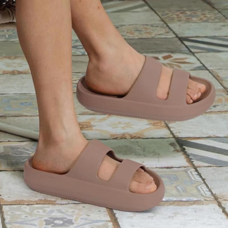 Fashion Litfun New Women's Beach Slippers Soft Sole Platform Female Sandals Non-slip Outdoors Slippers Versatile Indoors Women's Slides