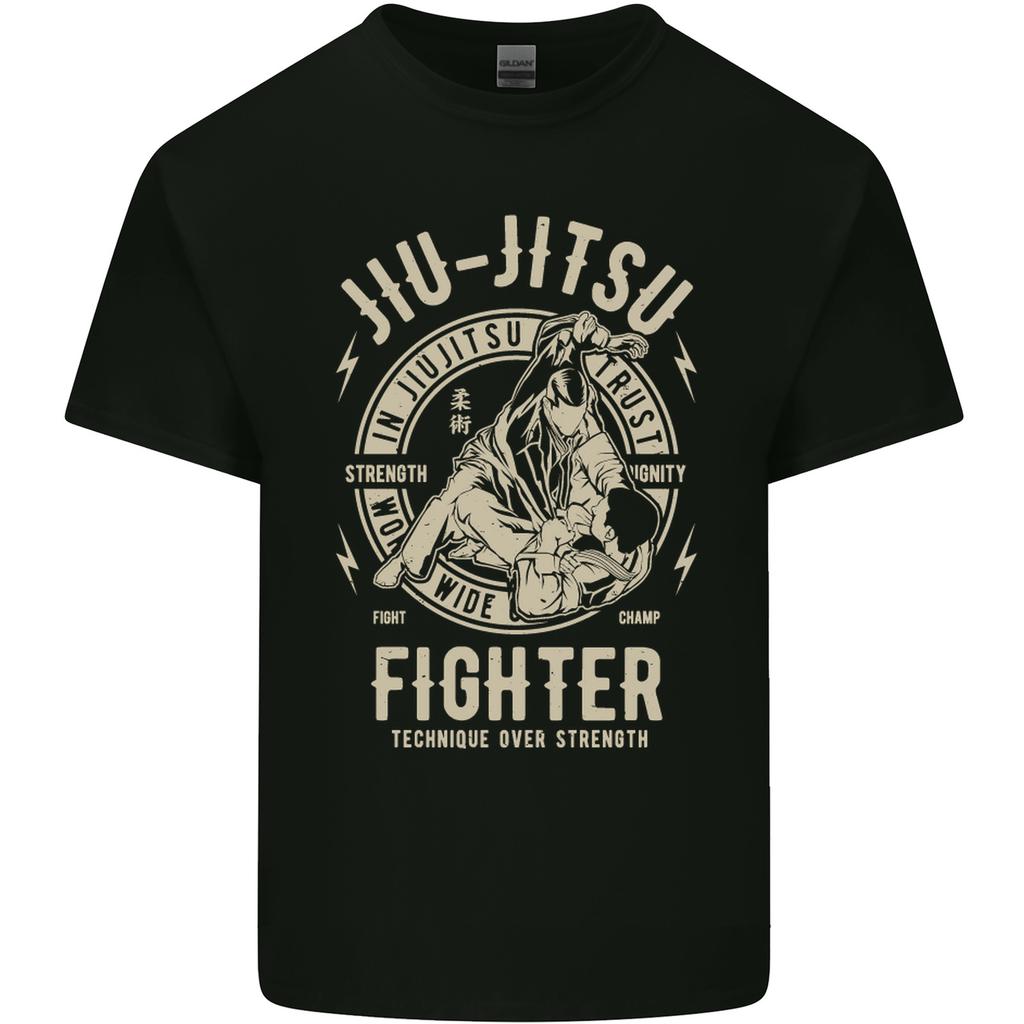 Jiu Jitsu Fighter Mixed Martial Arts MMA Unisexs Light Cotton TShirt
