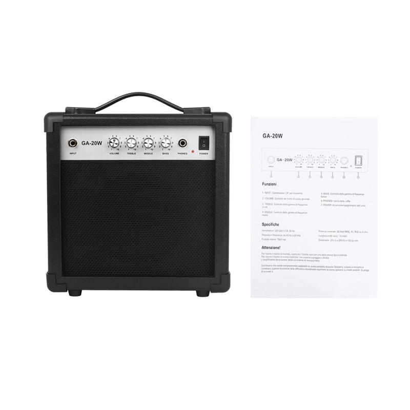 Купить Усилитель для электрогитары, 20 Вт динамик, портативный ...