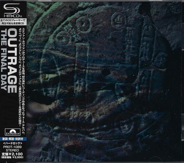 

CD OUTRAGE - The Final Day PROT1089 Polydor 2013 Japan ObiRock Used