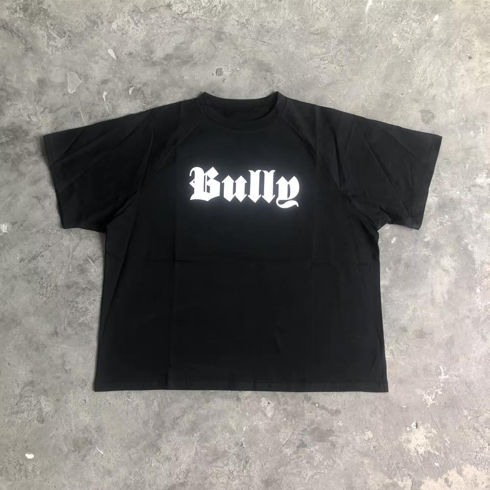 Frosch Drift BULLY KANYE WEST Mode Beste Qualität Streetwear T-Shirt Lässig Locker Übergroße Oberteile T-Shirt für Männer Unisex