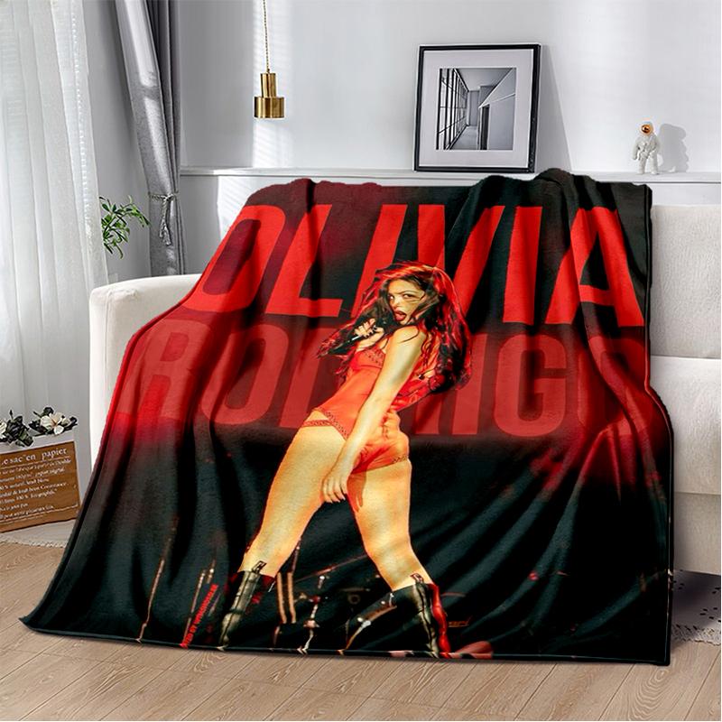OR Olivia Rodrigo SOUR GUTS 3D Singer Soft Flannel Blanket for Beds Bedroom Sofa,Throw Blanket for Cover Gift Office Picnic