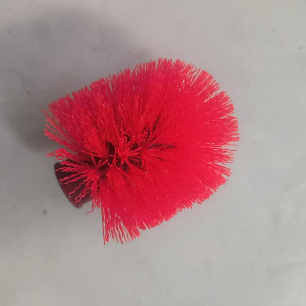 Víceúčelová třešňová WC štětka s bezdotykovou závěsnou dlouhou rukojetí a měkkými štětinami pro hotel a domov