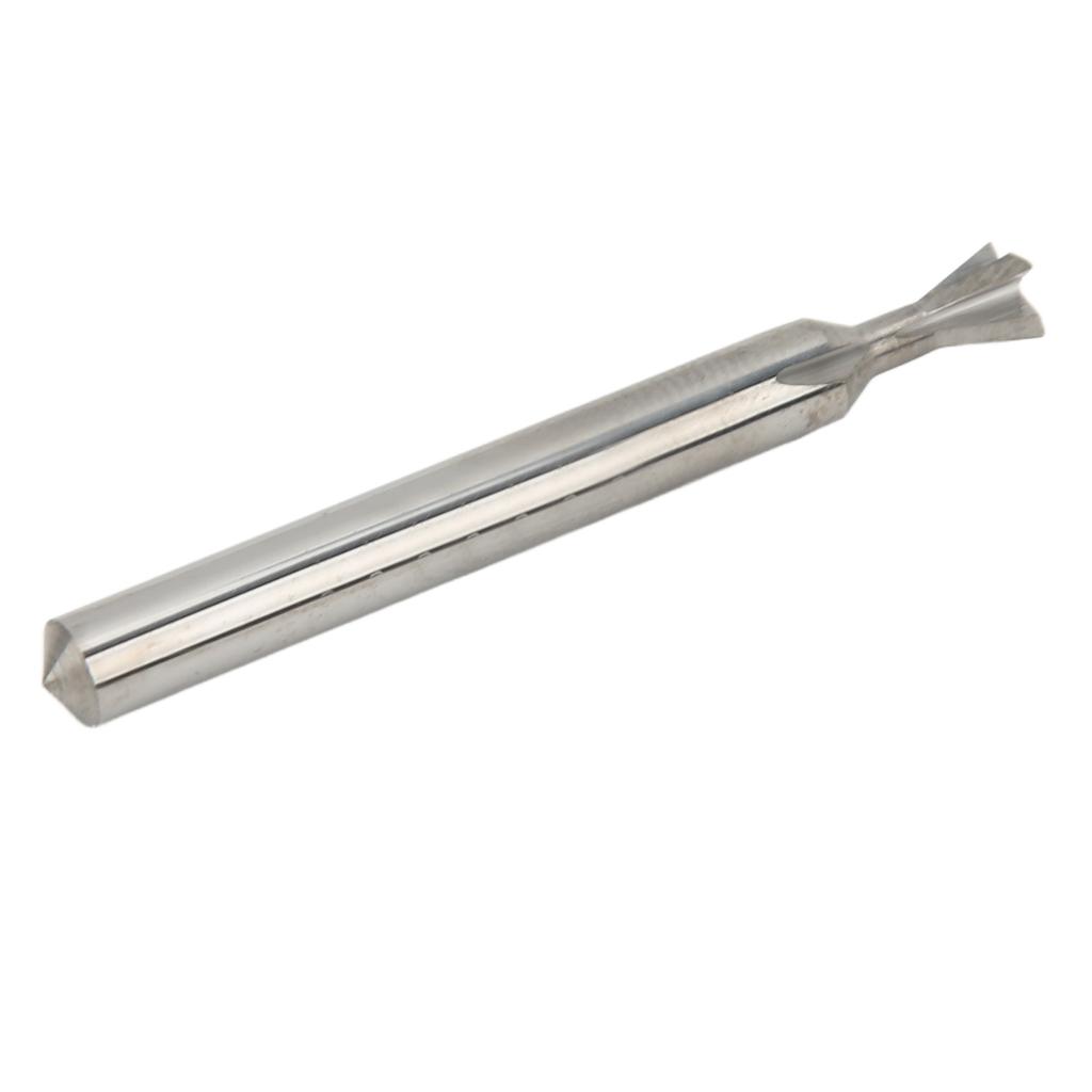 Dovetail End Mill Cutter High Hardness Alloy 5mm 4 Flutes Fast Drilling Milling Cutter for Industry