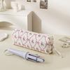 Quilting Cotton Hair Dryer Storage Bag with Handle Dustproof Curler Storage Bag Portable Large Capacity Hair Dryer Carrying Case