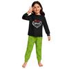 Children's  Boys And Girls Thin Two-piece  Long-sleeved Pants Two-piece