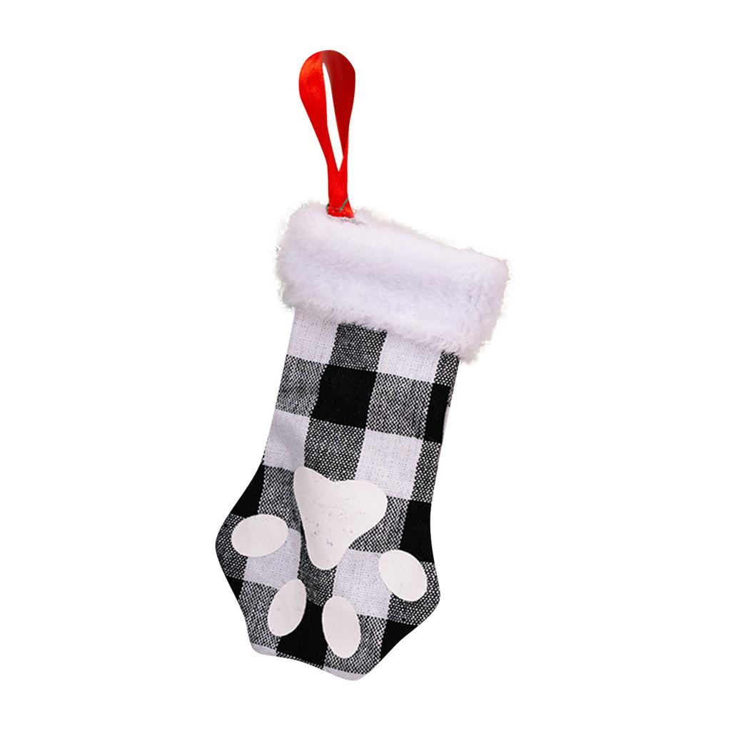 Módní vánoční punčochy dárek vánoční strom dekorace potřeby