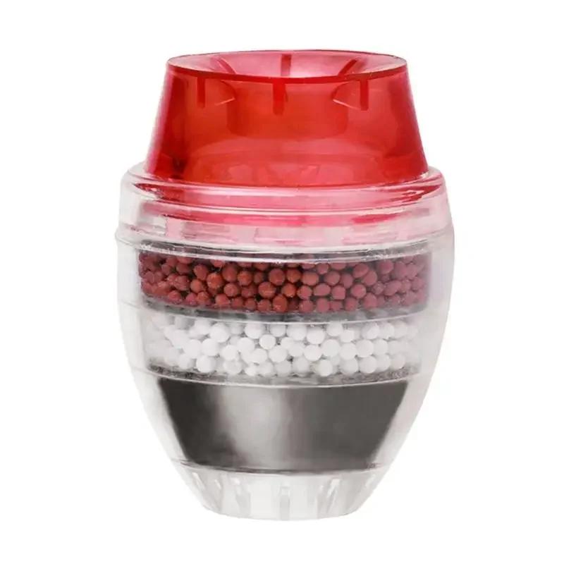 

Кухонный очиститель воды Аксессуары для дома Фильтр для очистки воды Очиститель воды с активированным углем Кухонные бытовые инструменты красный