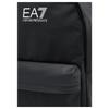 Emporio Armani Large Capacity Logo Print Polyester Backpack Unisex Backpack Black 7X000390AF19722UC001