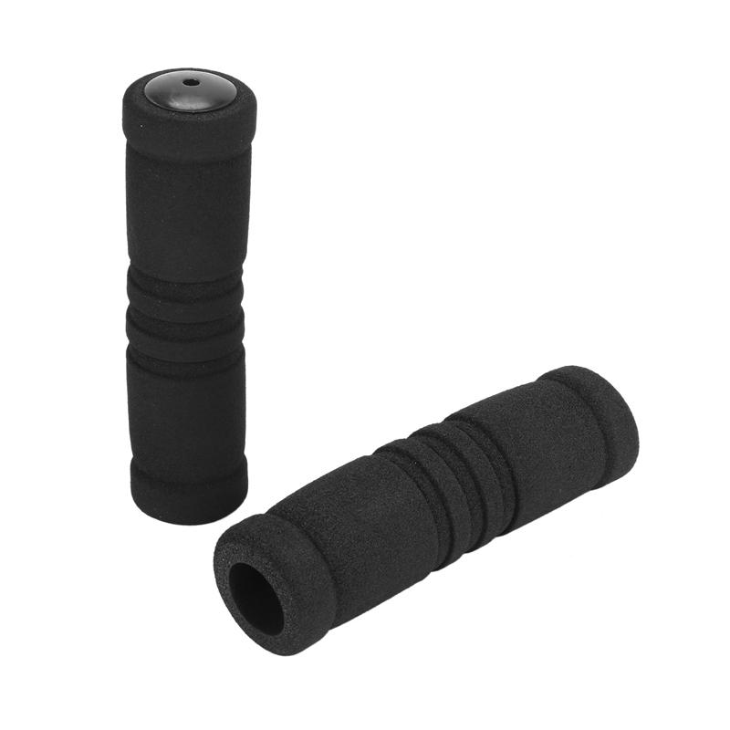 3 Pair For MTB Bike Bicycle Handle Handlebar Soft Sponge Bar Grips Black