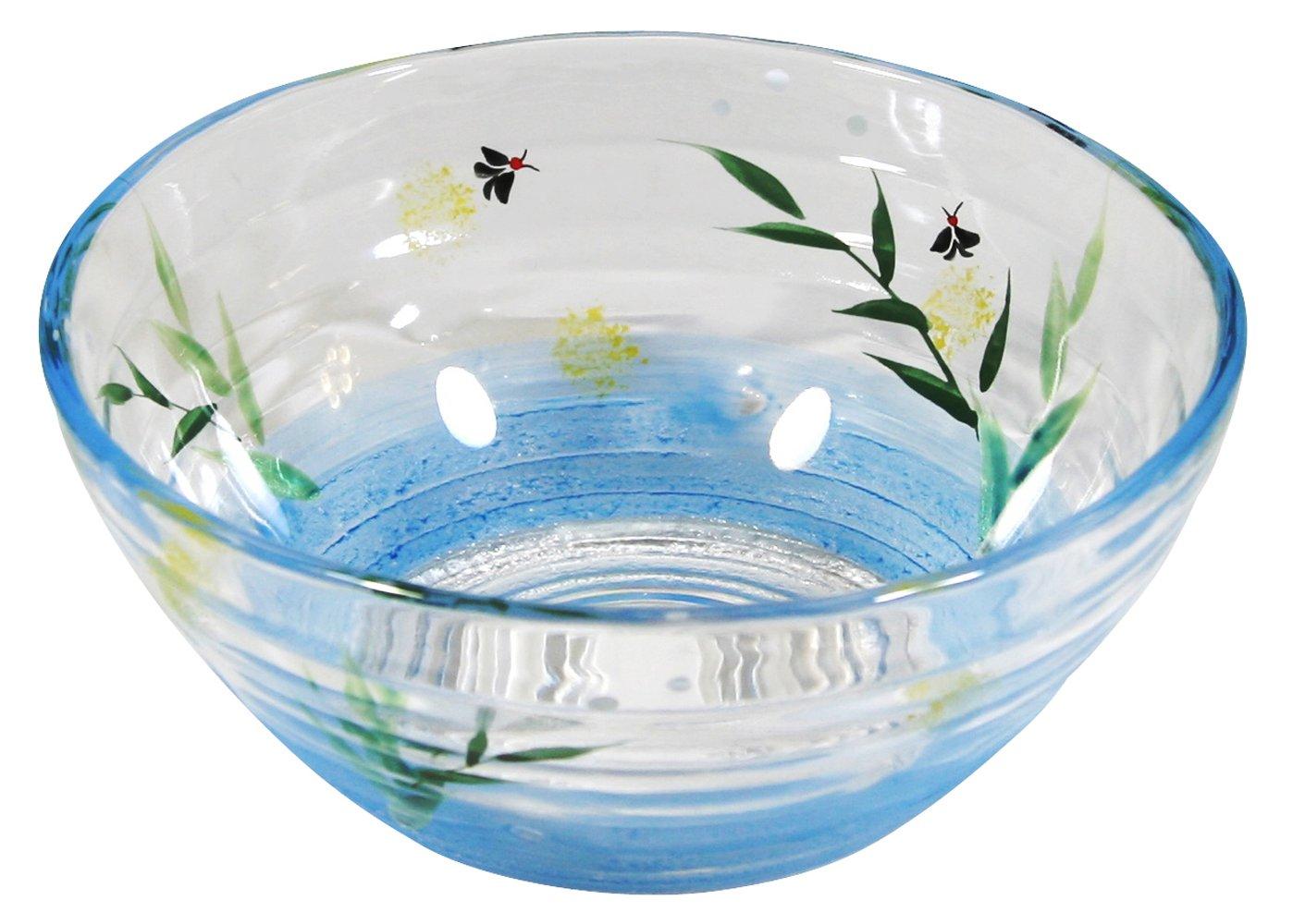 

Kyoto Iroe Glass Wakaba Multi-Purpose Bowl (Gift Boxed) - Firefly