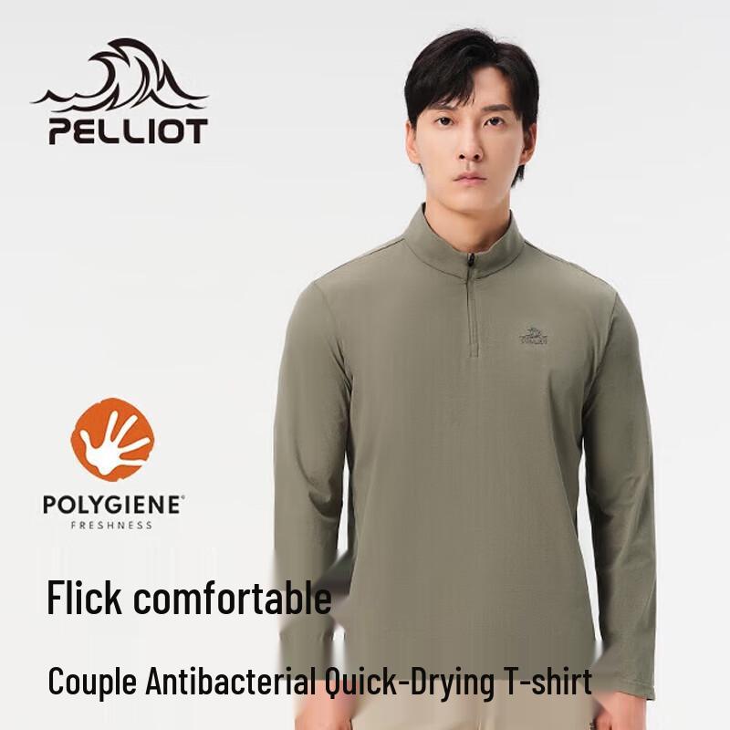 Pelliot Men s Comfortable Loose Long Sleeve T-Shirt XL