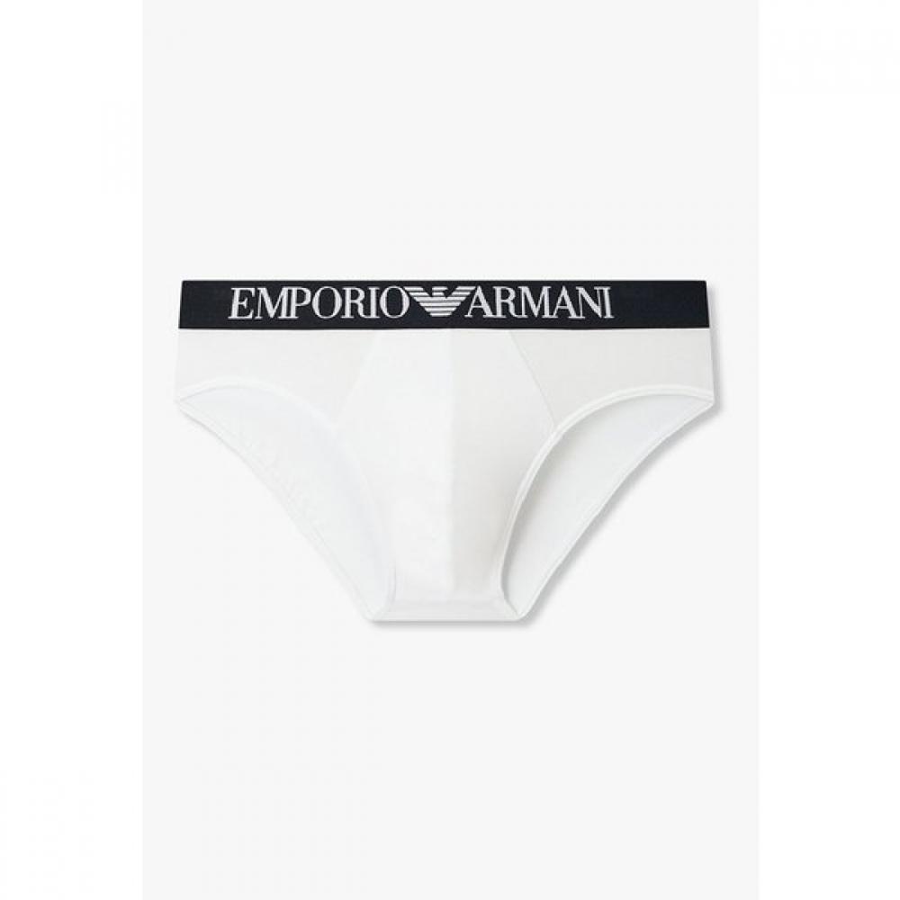 Emporio Armani Men S Textured Banded Cotton Brief  0816111155 M