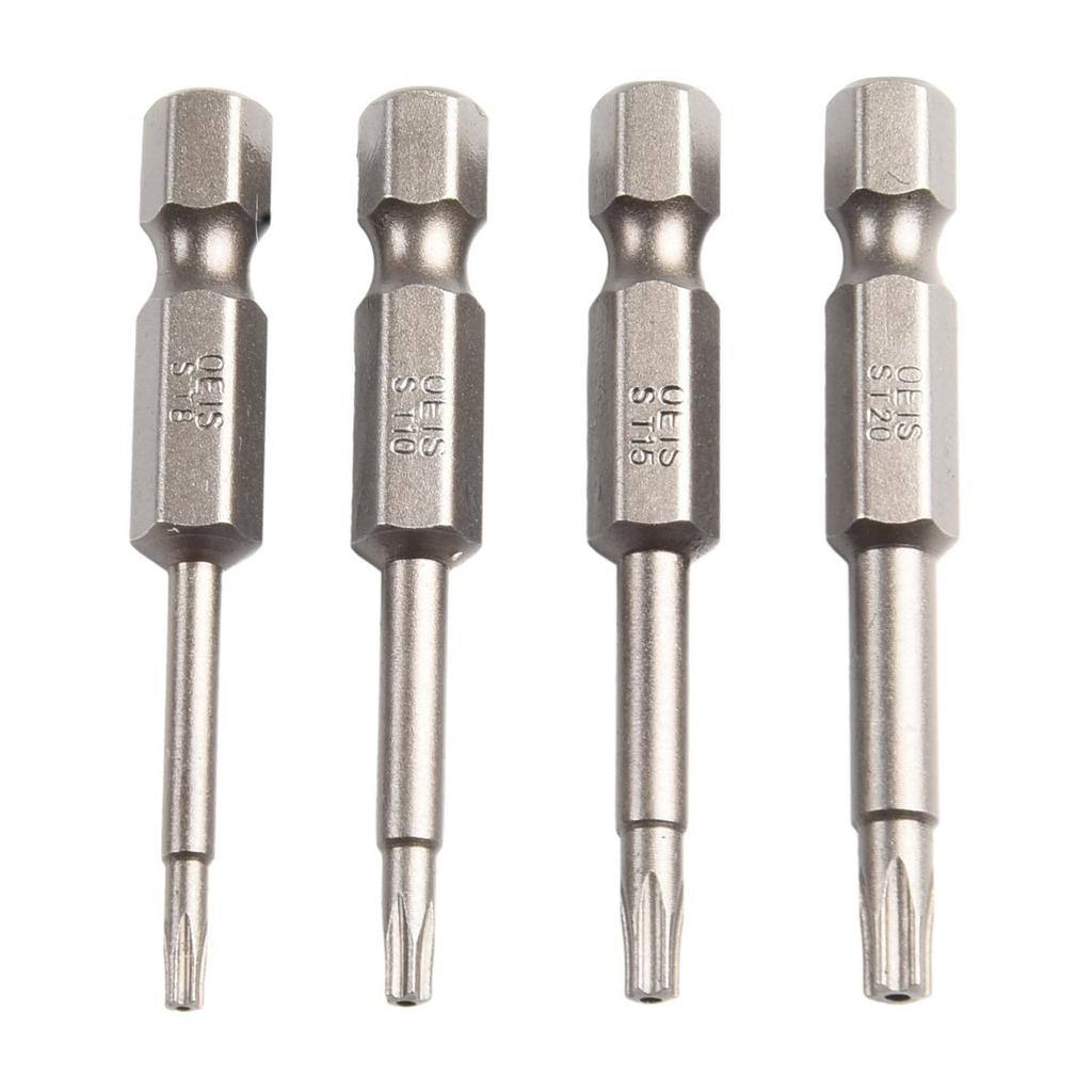 50mm Magnetisches Fünfstern Torx Schraubendreher Bit Set T8T40 Für Präzisionsarbeiten