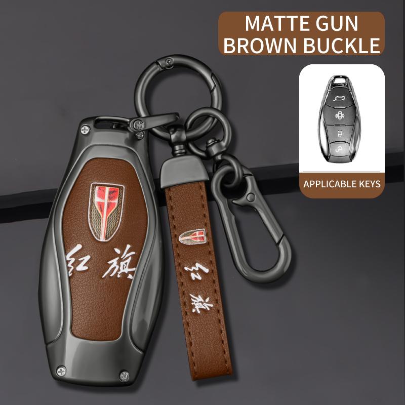 Hongqi H5 Key Set 18/19/22 Hongqi H5 Classic H9 Car Metal All-Inclusive Buckle Shell Male