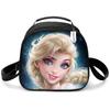 Princess Elsa Cartoon Cute Lightweight Small Meal Bag Elementary School Lunch Box Bento Bag Student Lunch Box