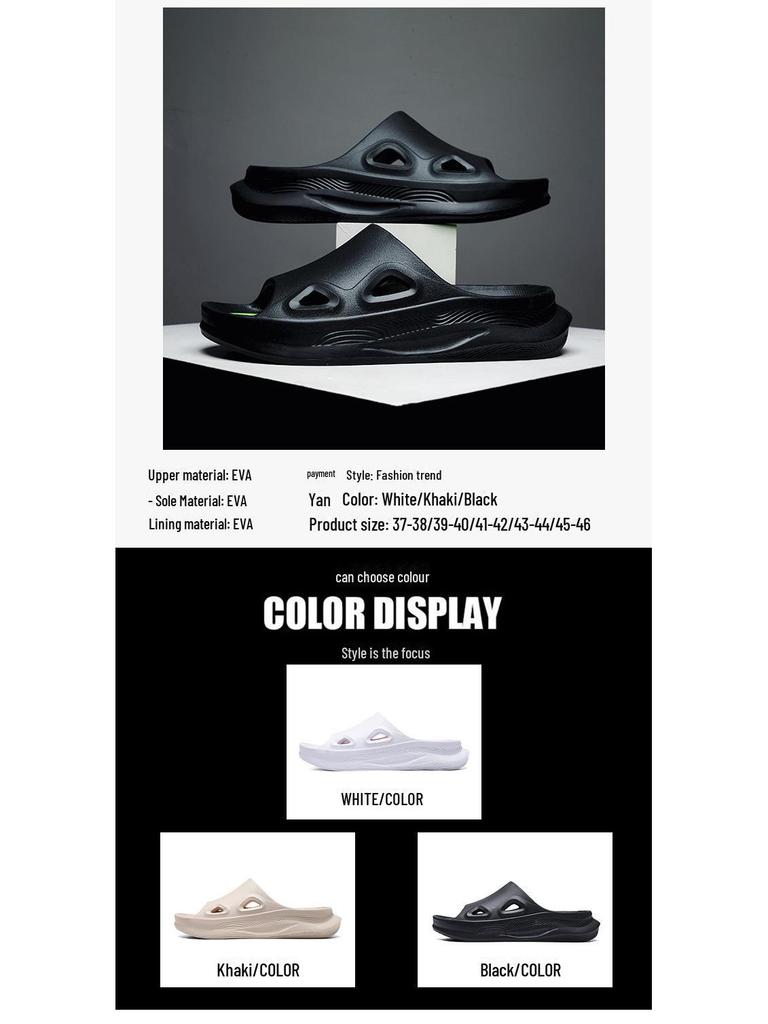 Teenagers' Non-Slip, Deodorizing Soft Sole Sandals for Outdoor Sports & Home Comfort