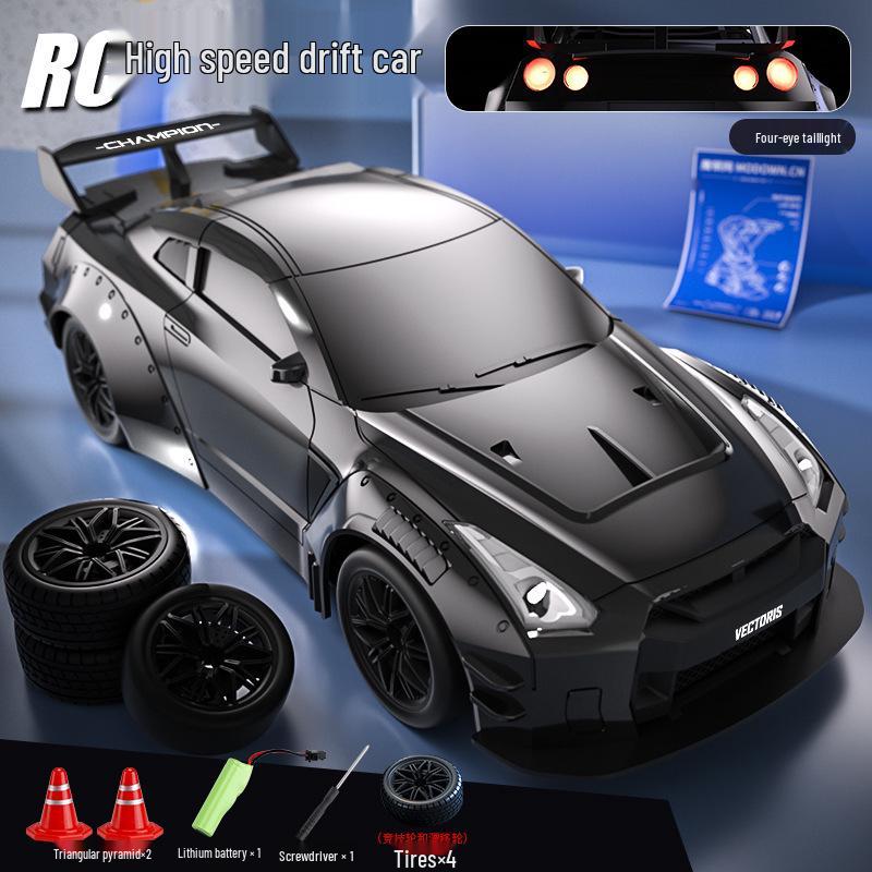High-Speed RC Drift Sports Car: Four-Wheel Drive Toy for Boys & Kids