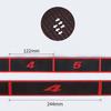 Multi-Functional Yoga Pilates Resistance Bands Loop Fitness Exercise Pull Strap Belt Elastic Latin Dance Stretching Bands