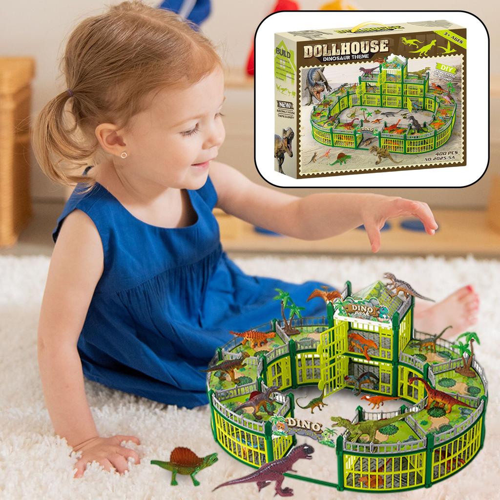 Simulated Dinosaur Garden Toys, Home Desktop Games, Parent Child Building Toys