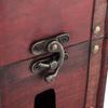 Hollow Wine Storage Box Wood Construction Wooden Wine Package Flasks Wine Box  For Collectors