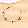 Hot-selling temperament versatile five-leaf clover flower jewelry simple and high-end women's bracelet jewelry