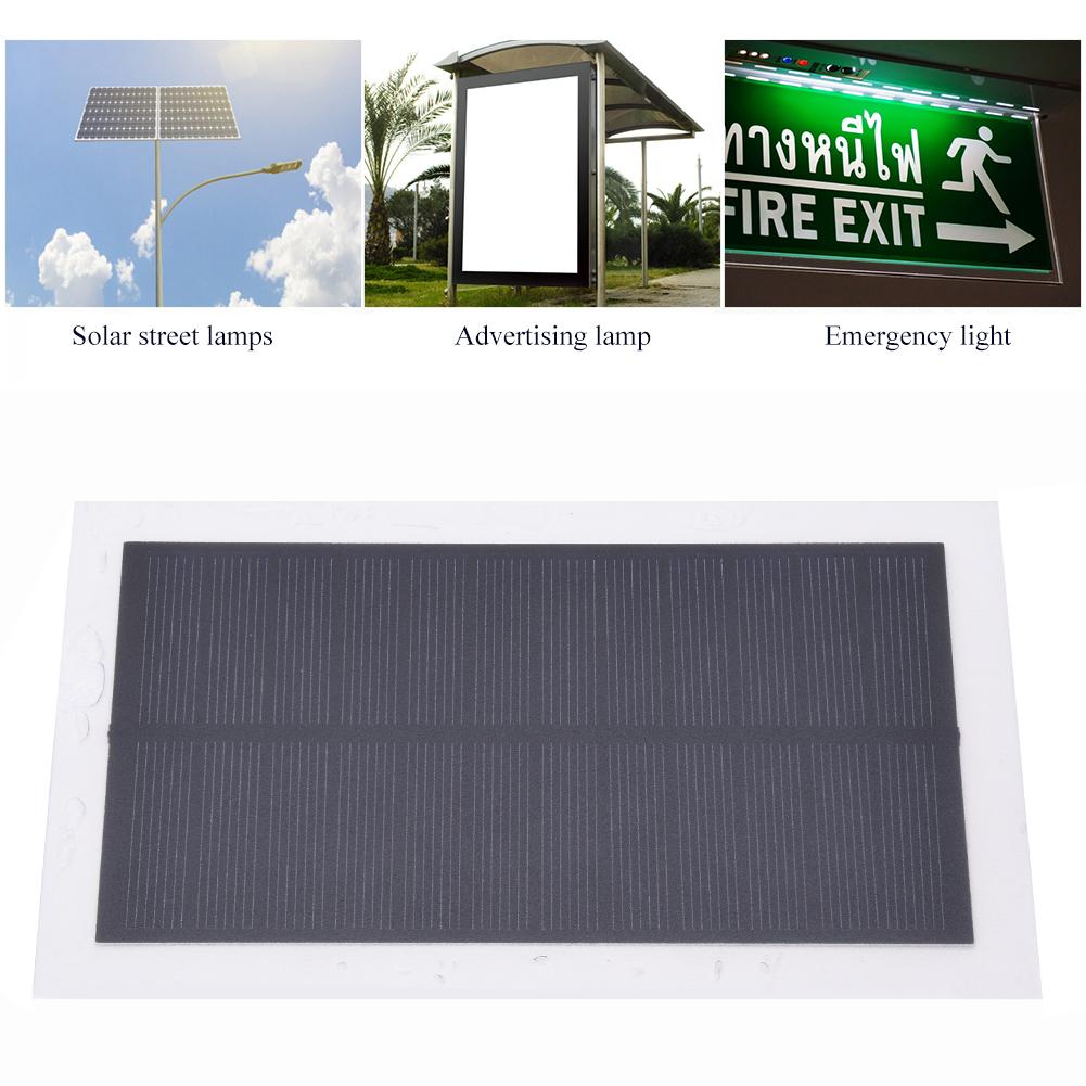 1.75W Polycrystalline Solar Panel Charging Board for Small Power Appliances Backpack