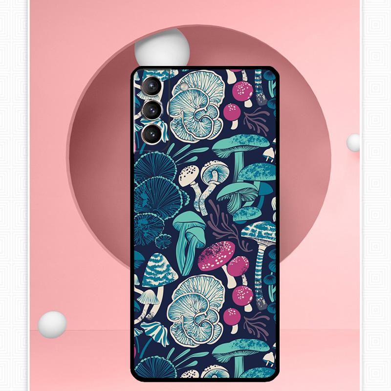 Psychedelic Mushrooms Florals Case For Samsung Galaxy S25 Ultra S25 FE S20 S21 S22 S23 Plus S9 S10 S24 Ultra Cover Funda