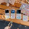 Hello KT Cat Folding Protective Case with Lanyard for Samsung Galaxy Z Flip Series