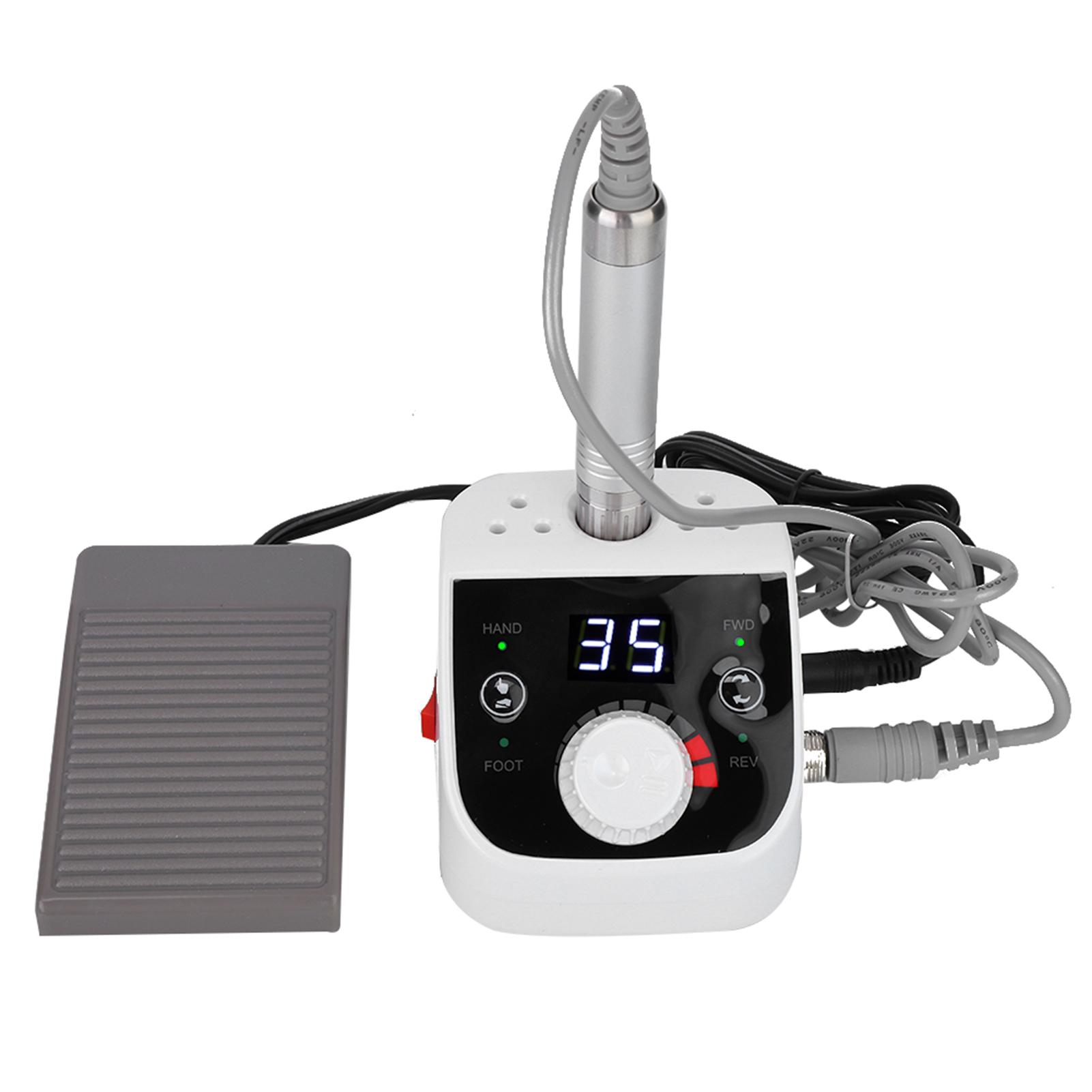 

Электрическая дрель для ногтей 35000 об/мин шлифовальная машинка для дизайна ногтей маникюрное шлифовальное устройство EU Plug