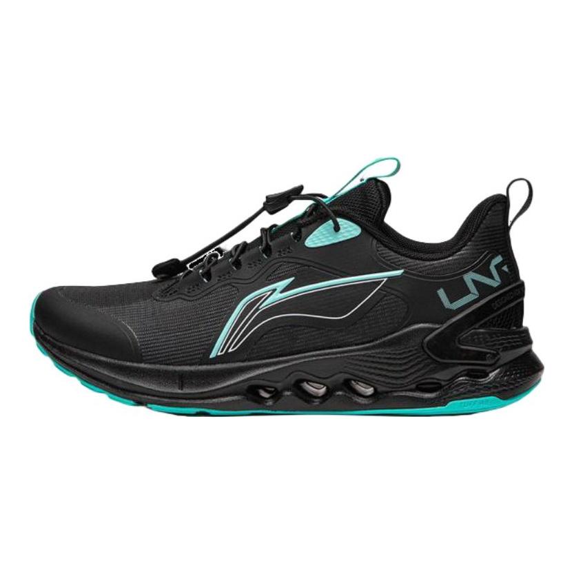 Li Ning Kids Running Comfortable Sports Training Bounce Shock Absorption Breathable Running Shoes Kids Running Shoes YKFU056-5