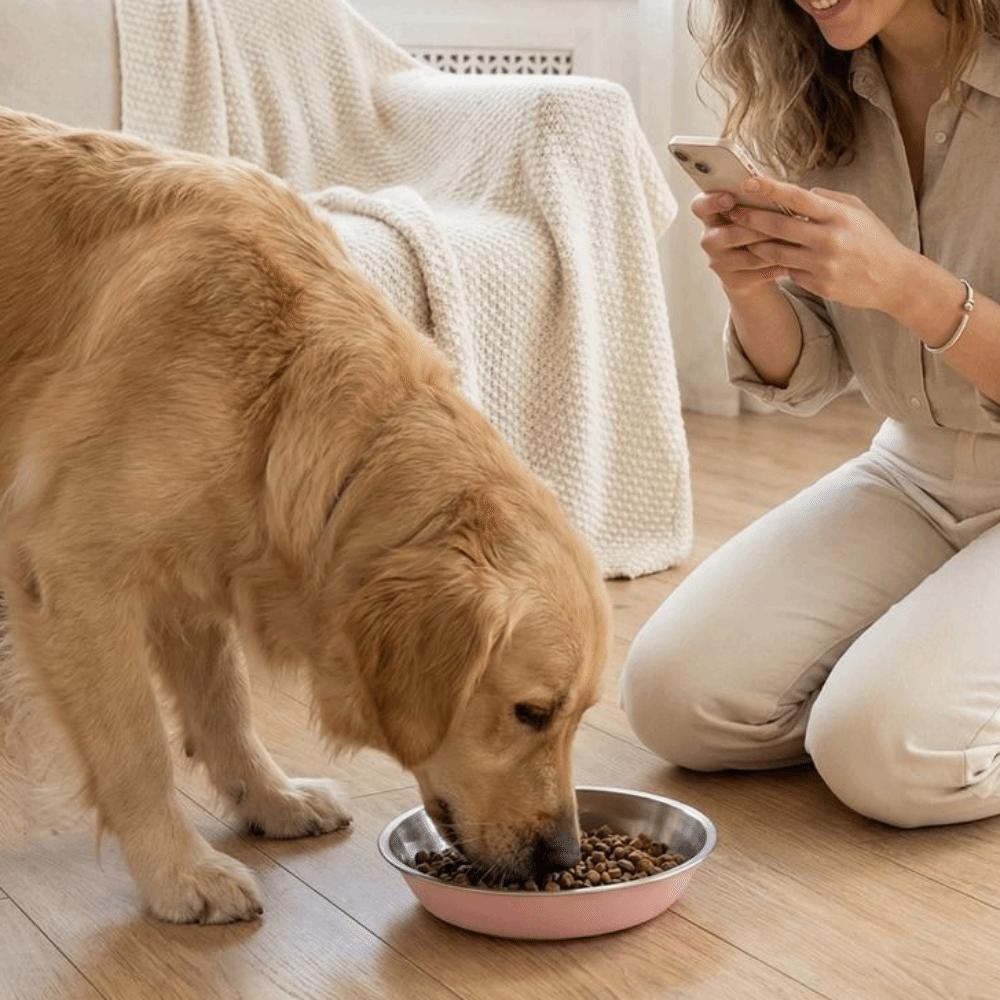 Wide Mouth Cat Food Bowls Anti-Tip Dog Food Dish Pet Feeding Bowl  Pet Drinking Feeding