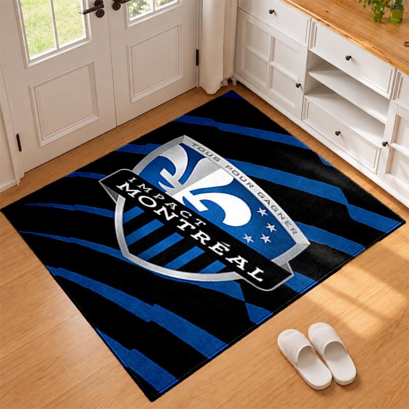 Tapis de porte CF Montreal pour salon ou chambre à coucher Tapis de protection sous chaise Décoration de bureau Cadeau de Noël Cadeau d'anniversaire