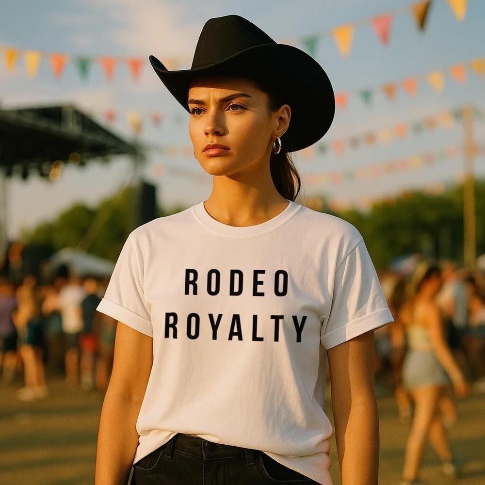 

Футболка Rodeo Royalty Женская Унисекс Фестиваль Музыка Женский Маскарадный костюм Кантри 4XL
