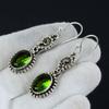 Peridot Örhängen, Handgjorda Örhängen, 925 Sterlingsilver Örhängen, Citrin Smycken Örhängen, Gåva till Hennes, Hängande Örhängen För Kvinnor Gåvor