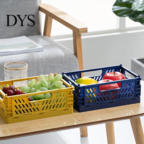 Cassa Cesto Contenitore Pieghevole Grande Capacità Portante Cesti Pieghevoli in Plastica per Cucina