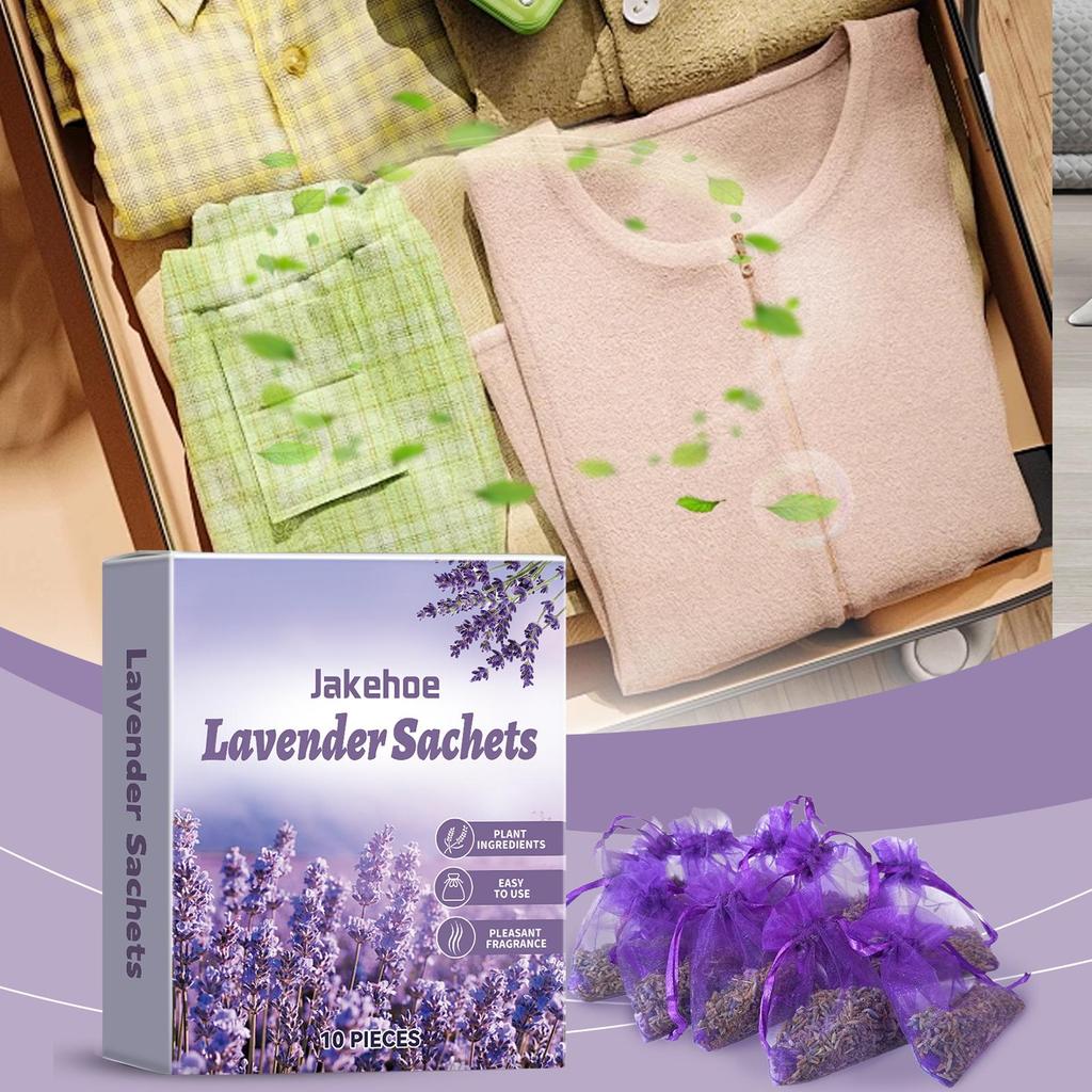 Lavender Scented Sachet Natural Fresh Long Lasting Floral Scent Closet Shoe Closet Odor Home Portable Fragrance Sachet