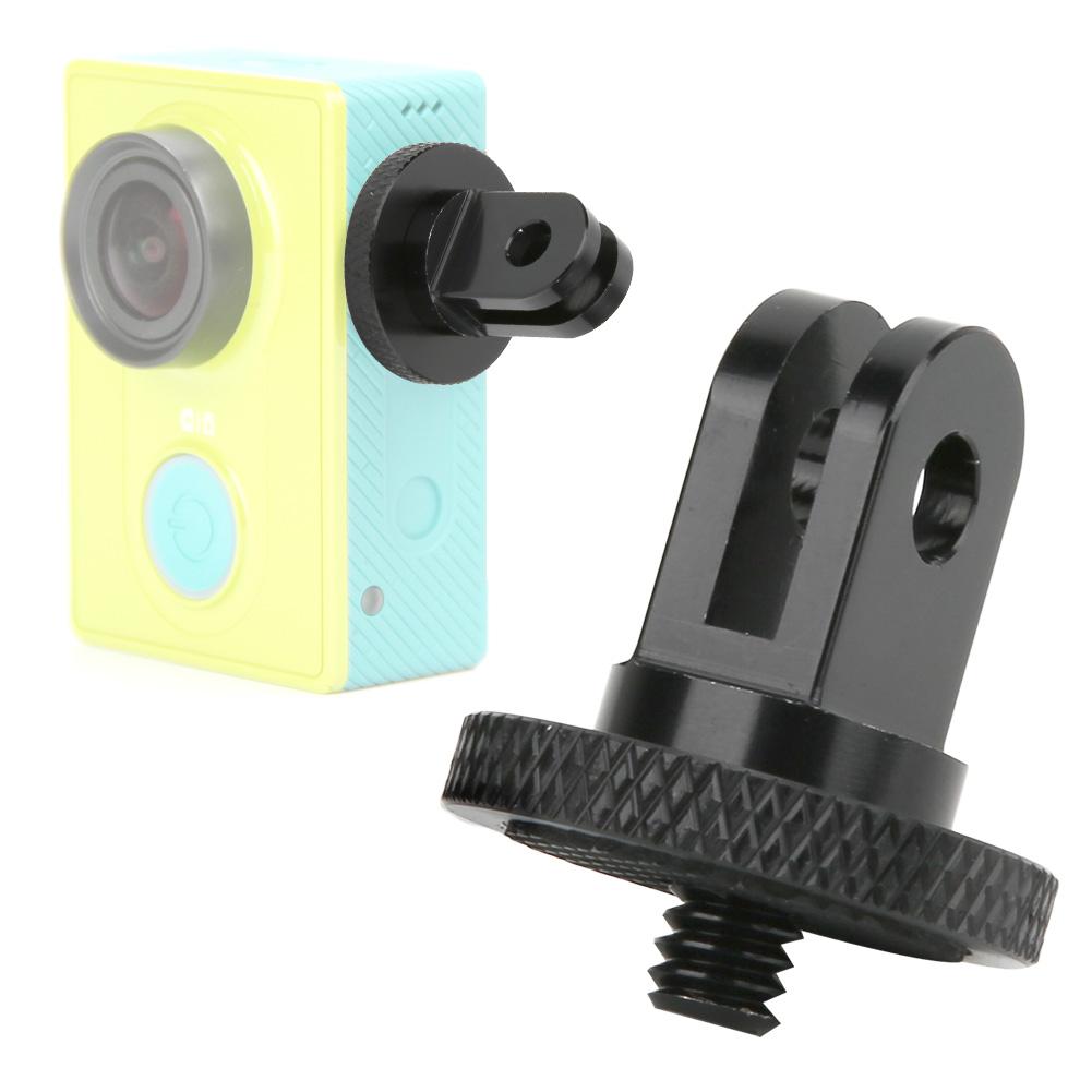 Stop Aluminium Czarny Mini Adapter Statywu z Interfejsem 14 Calowym do Akcesoriów Kamery Sportowej