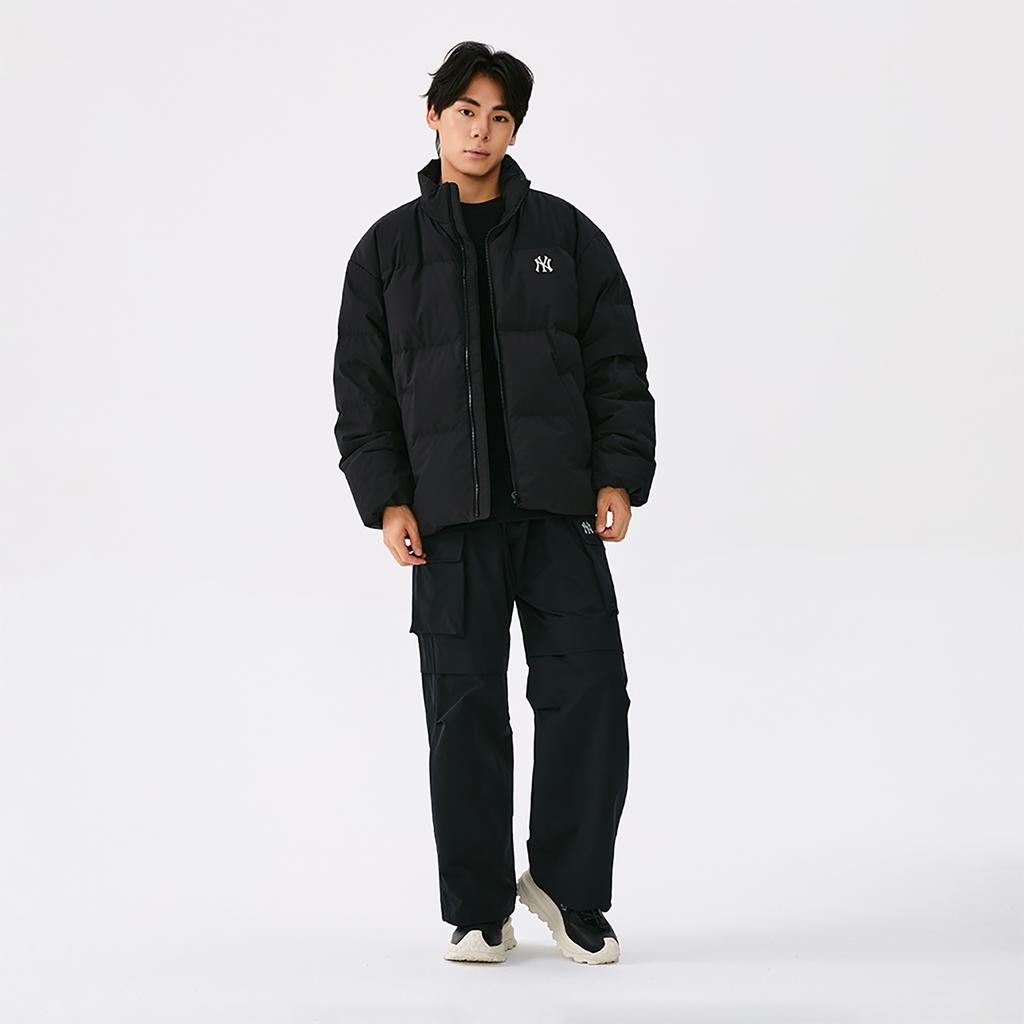 New MLB New York Yankees Basic Collection 25FW Down Jacket Unisex 3ADJB2056-50BKS