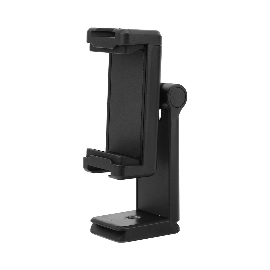 Smartphone Clip Phone Holder Cellphone Clamp Bracket 14in Screw Hole Dual Cold Shoe Mount