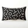 England Geometric Black Cushion Geometry Stripe Pillow Covers Decorative Home Decor Pillowcase