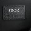 Excellent DIOR Clutch bag Oblique Rango Pouch black canvas mens 2ADCA474YKY Used