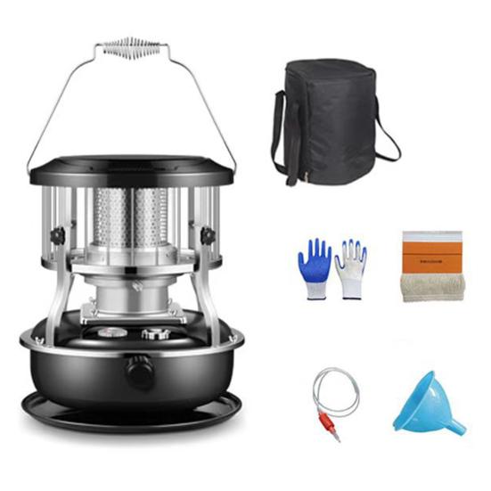 Portable Kerosene Stove 2600W 9000BTU Height Adjustable Non-Electric Lightweight Camp Stove Heater Outdoor Cooking Camping Hiking Kerosene Furnace